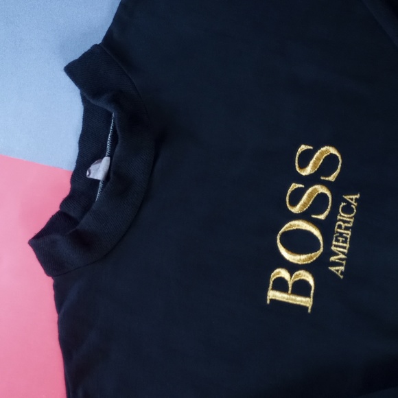 Vintage 1990s Obsession Calvin Klein Embroidered Crew Neck Sweater UNISEX - Picture 8 of 15